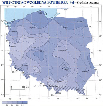 Wilgotność absolutna i względna